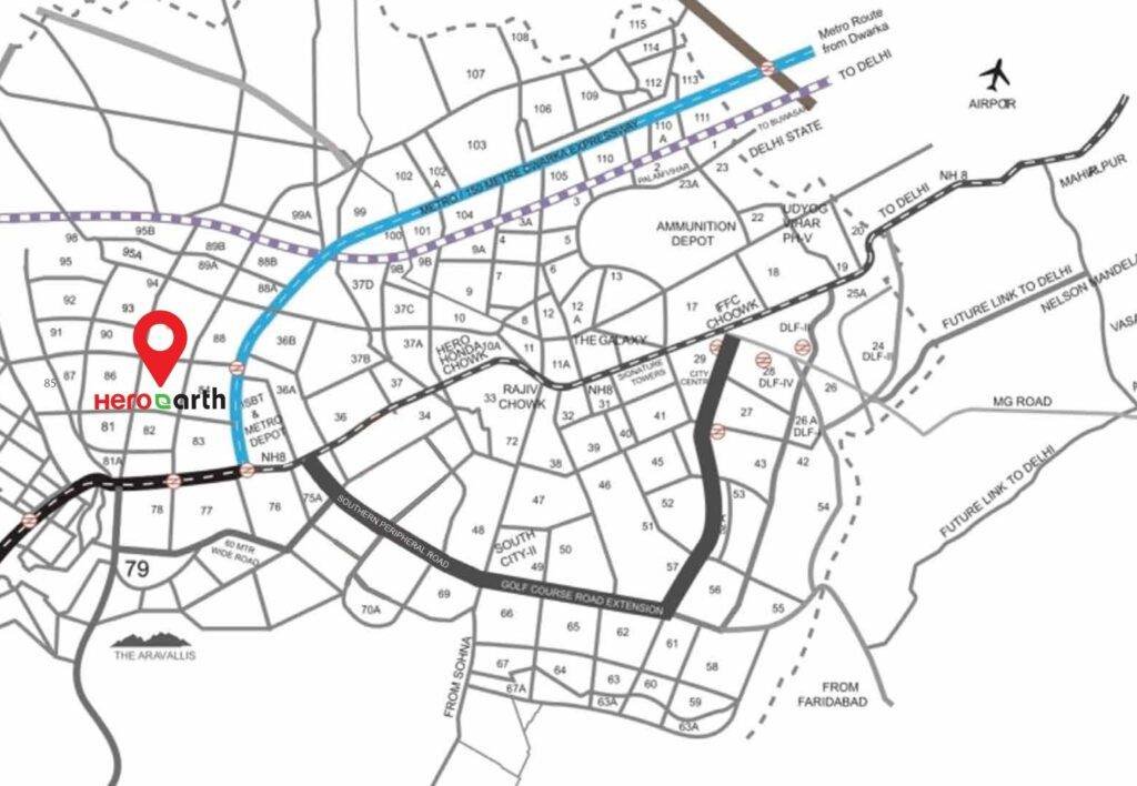 Hero Earth The Ark Location Map