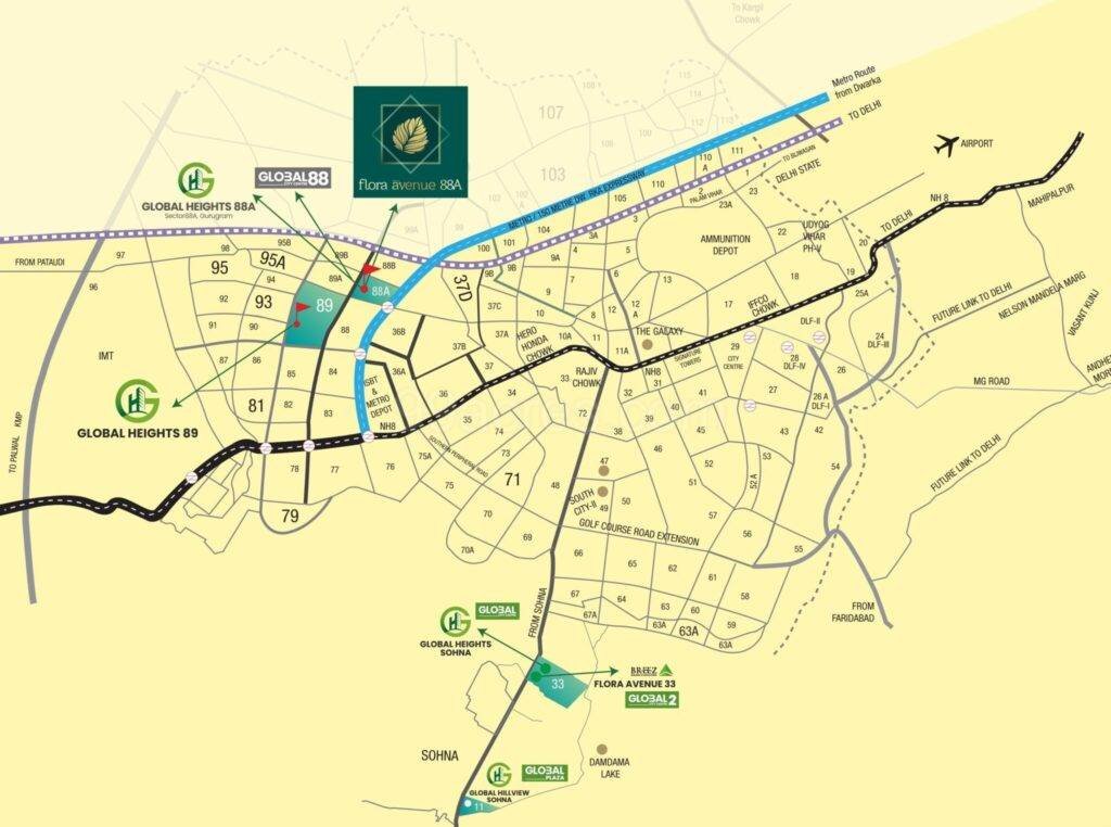 ROF Insignia Park 88 Location Map