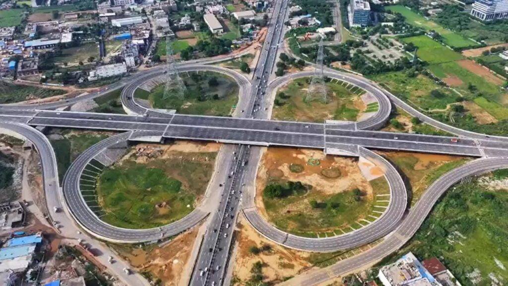 Dwarka Expressway Cloverleaf Which Connects to Delhi-Gurgaon Expressway, SPR Open For Trials
