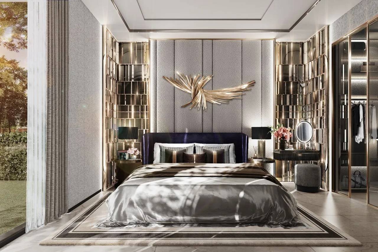 Luxurious master bedroom