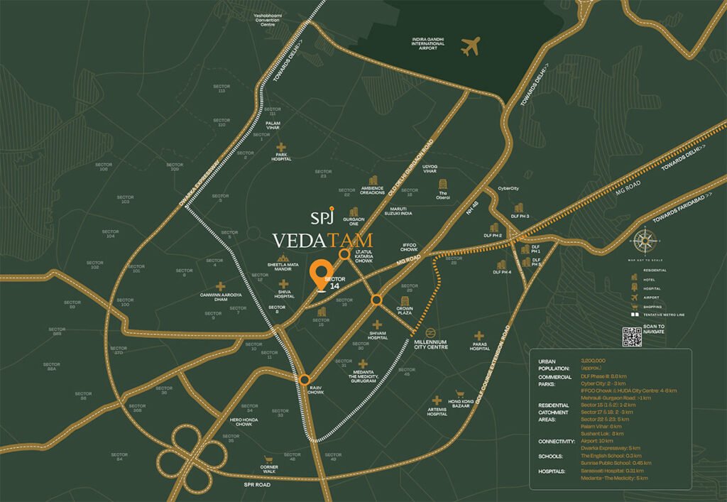 SPJ Vedatam Location Map