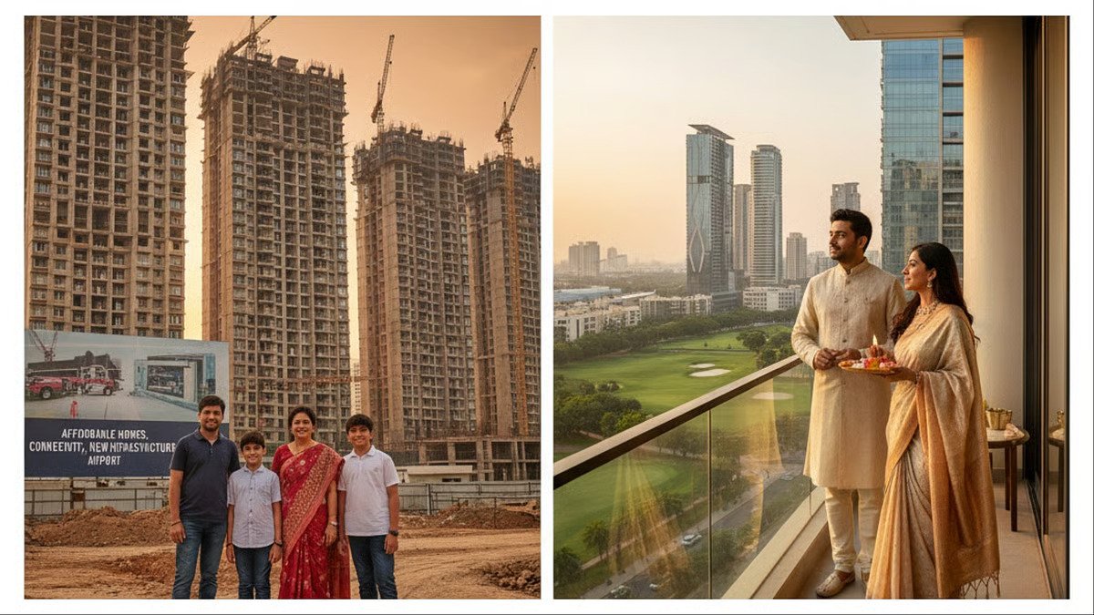 Noida vs Gurugram Which City Offers Better Real Estate Investment in Navratri 2025
