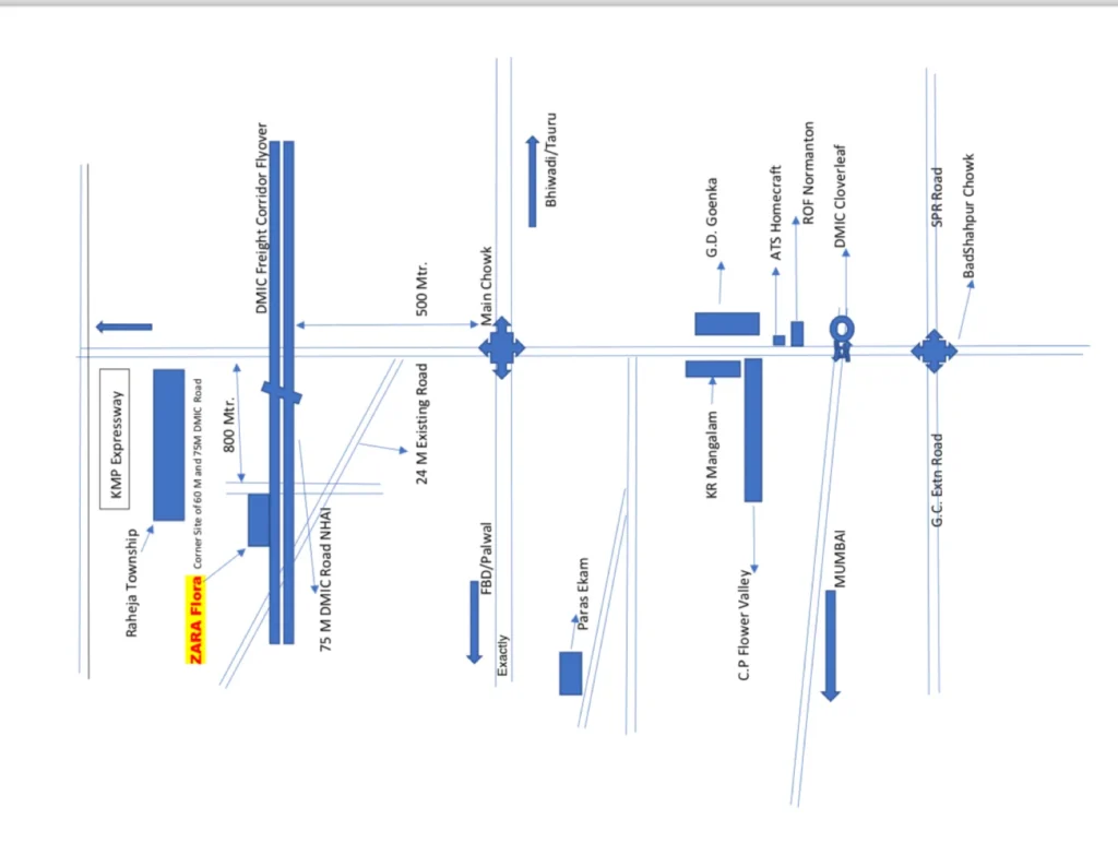 Yashika Sector 12 Sohna Location Map