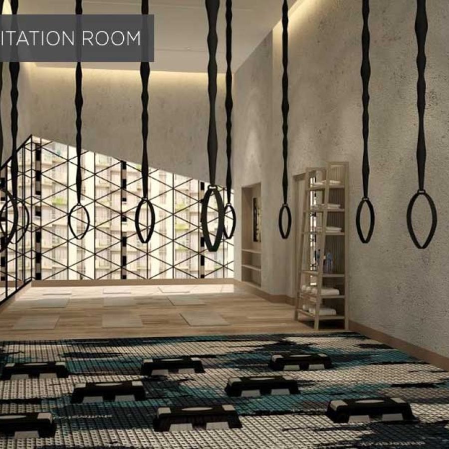 Godrej Serenity yoga-&-meditation-room